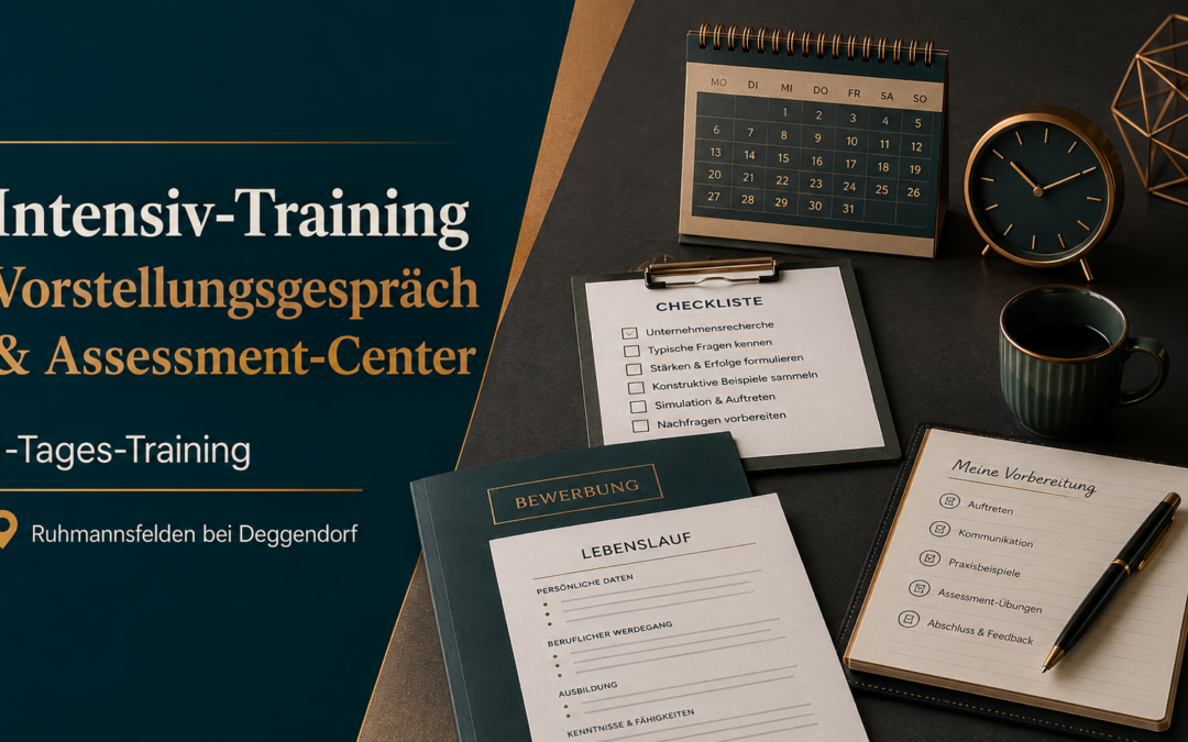 Intensiv-Training Vorstellungsgespräch & Assessment-Center