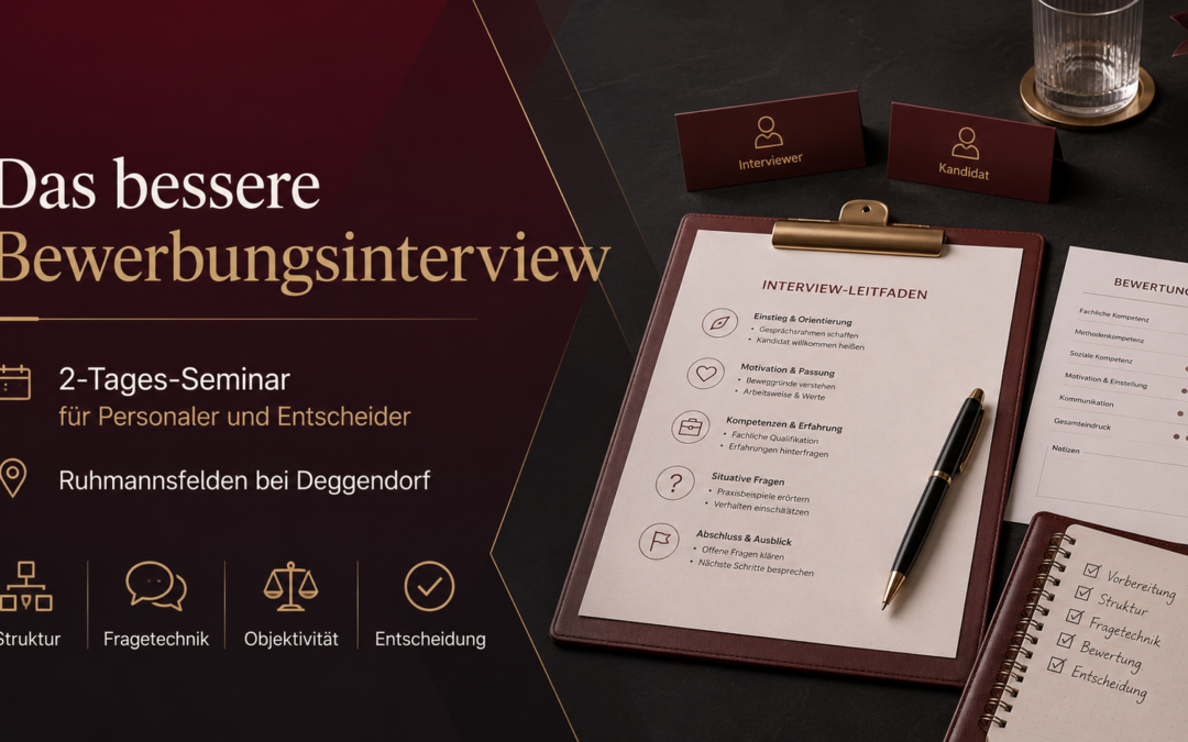 Das bessere Bewerbungsinterview