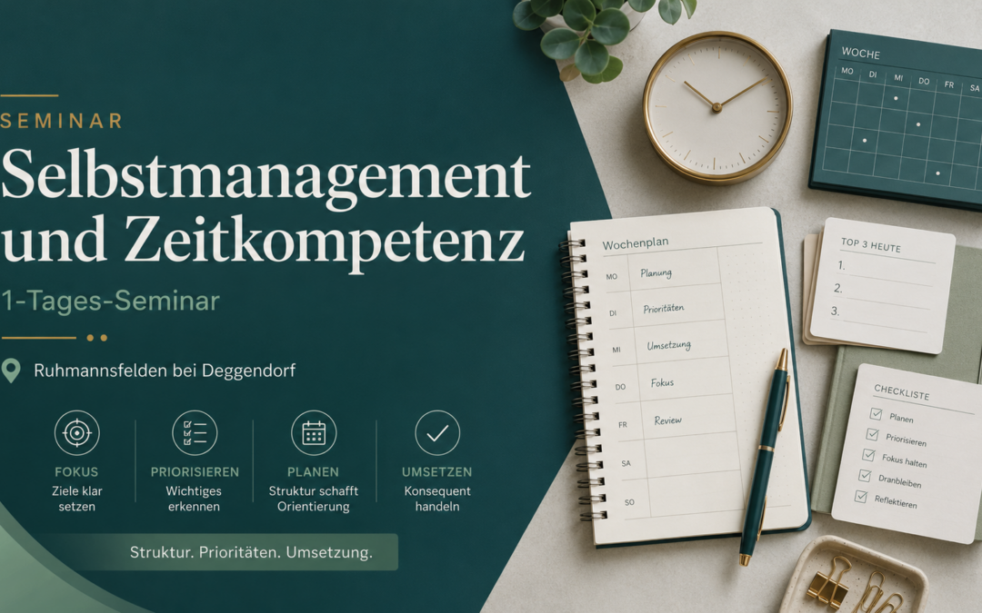 Selbstmanagement und Zeitkompetenz